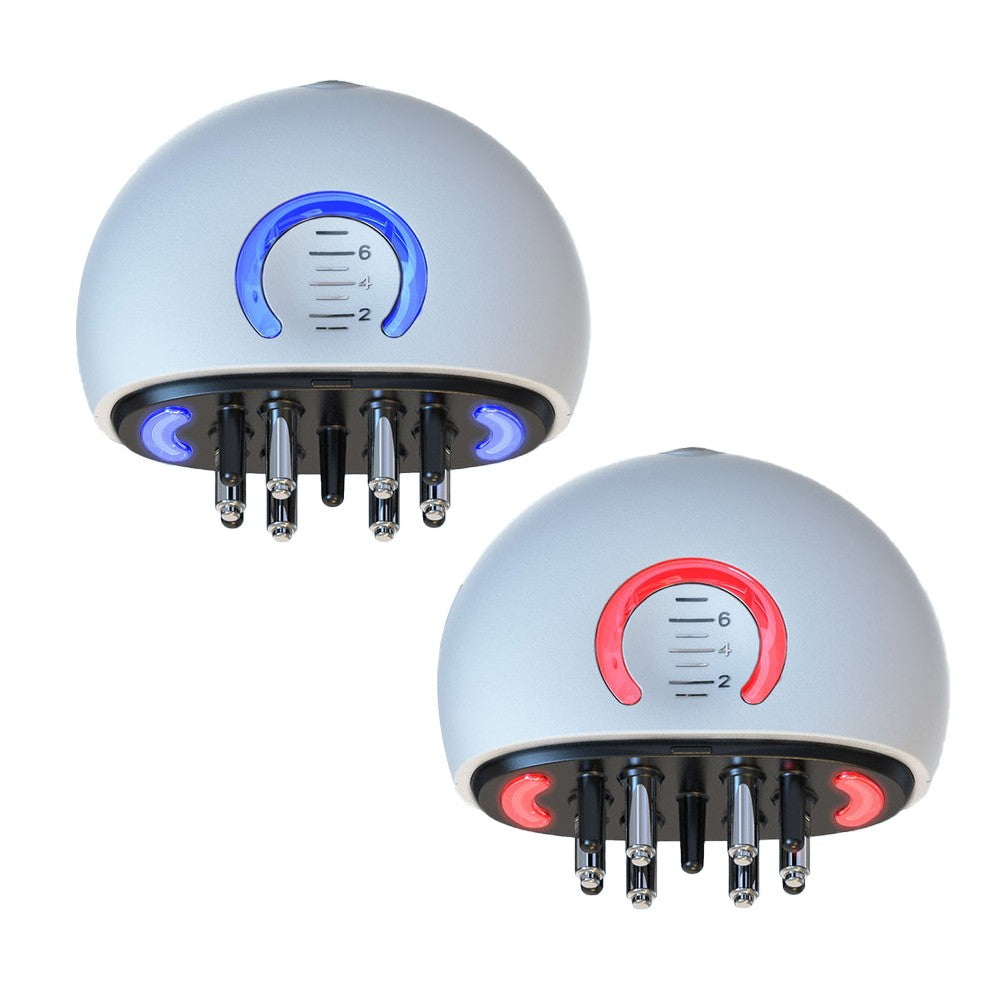 1Pc Electric Hair Essential Oil Applicator Scalp Massage Brush with 2 Modes