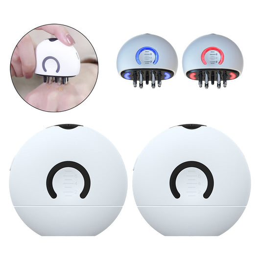 2Pcs Electric Hair Essential Oil Applicator Scalp Massage Brush with 2 Modes