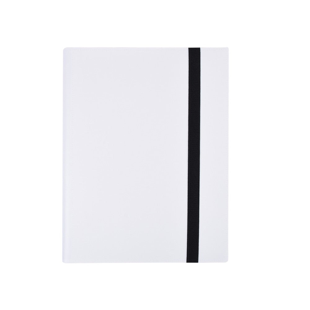 9-Pocket Card Binder Card Collection Album Folder for 360 Cards - White