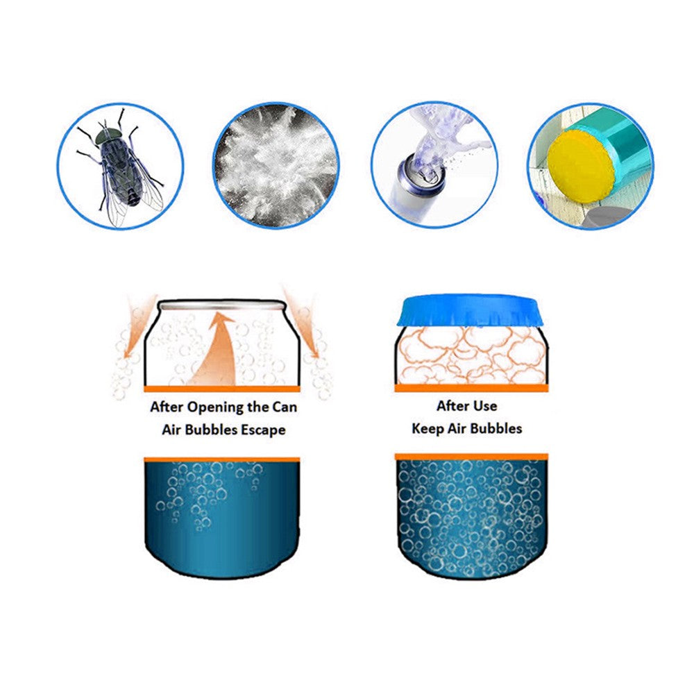6Pcs Silicone Soda Can Lids Can Caps Can Saver
