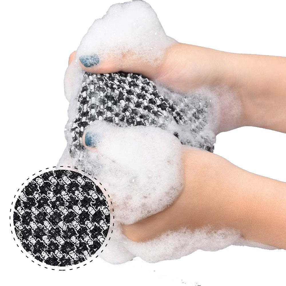 1Pc Exfoliating Washcloth Back Scrubber Towel Shower Exfoliating Bath Towel