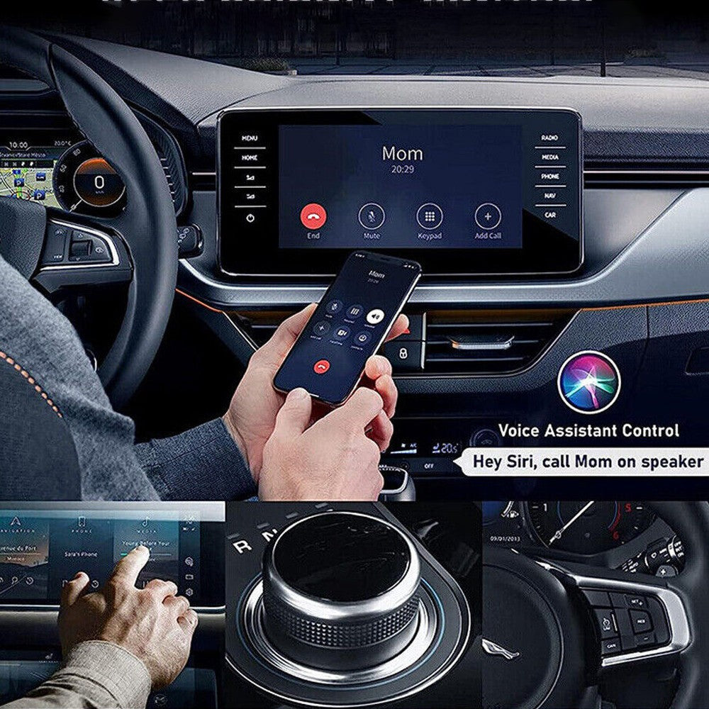 For Apple Carplay Adapter Bluetooth USB Wireless Receiver Auto Car Player Stereo