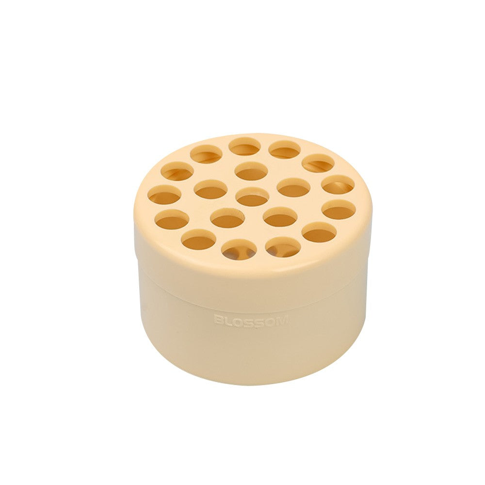 Spiral Ikebana Stem Holder for Vases DIY Flower Arrangement Holder - Yellow - L