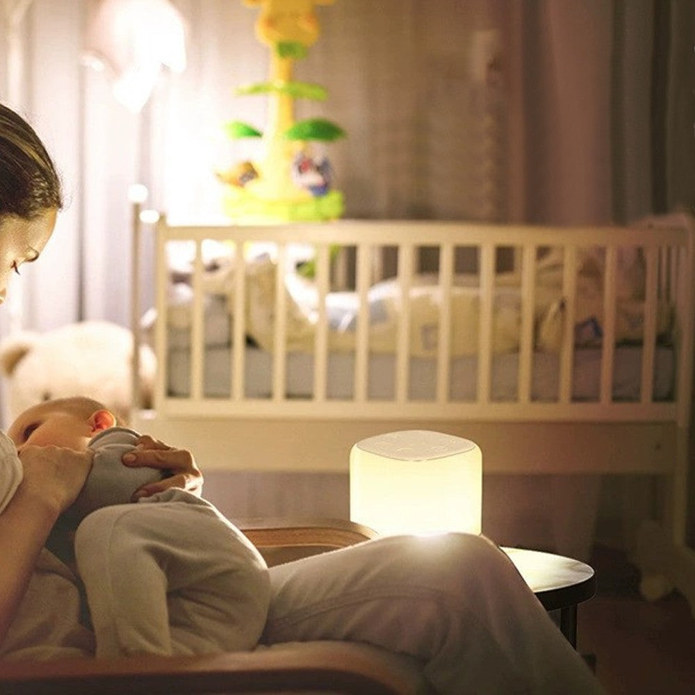 USB Rechargeable White Noise Sound Machine Sleep Aids Device with LED Light