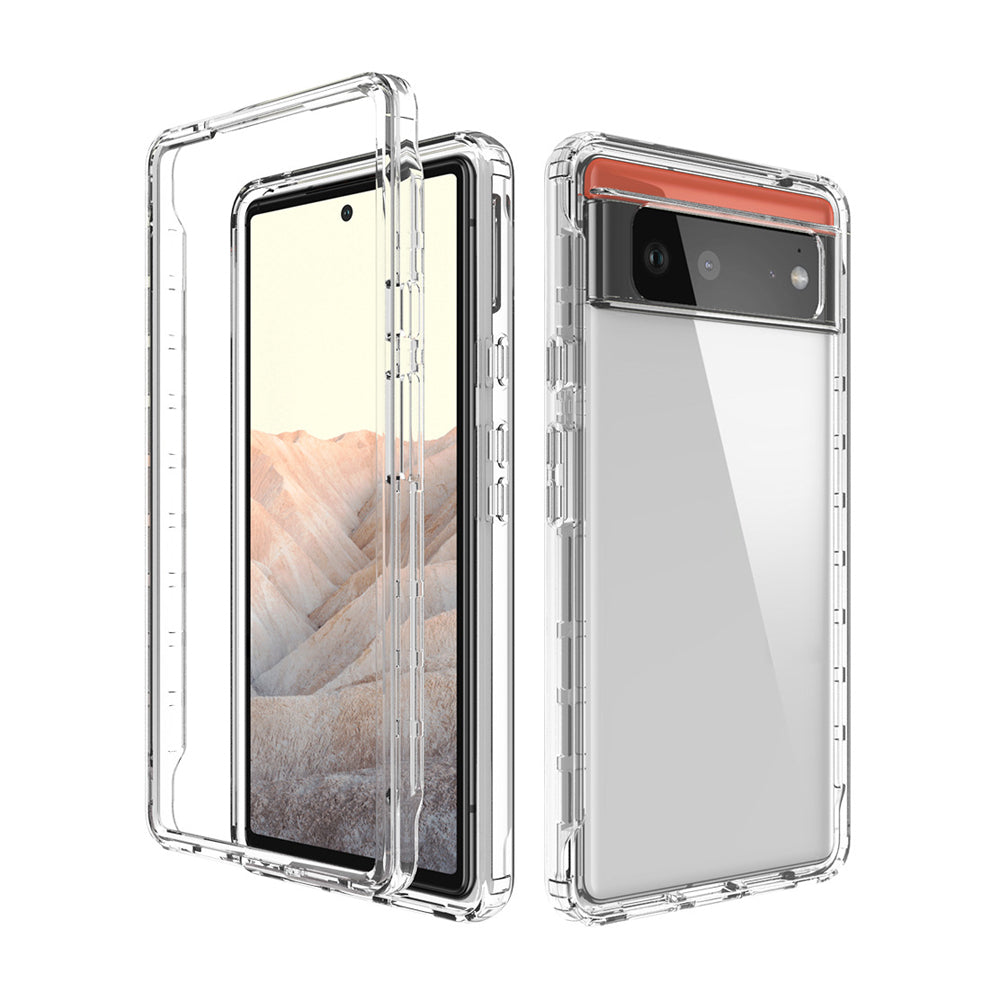 For Google Pixel 8 Shockproof Transparent Phone Case
