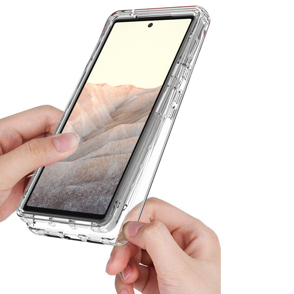 For Google Pixel 8 Shockproof Transparent Phone Case