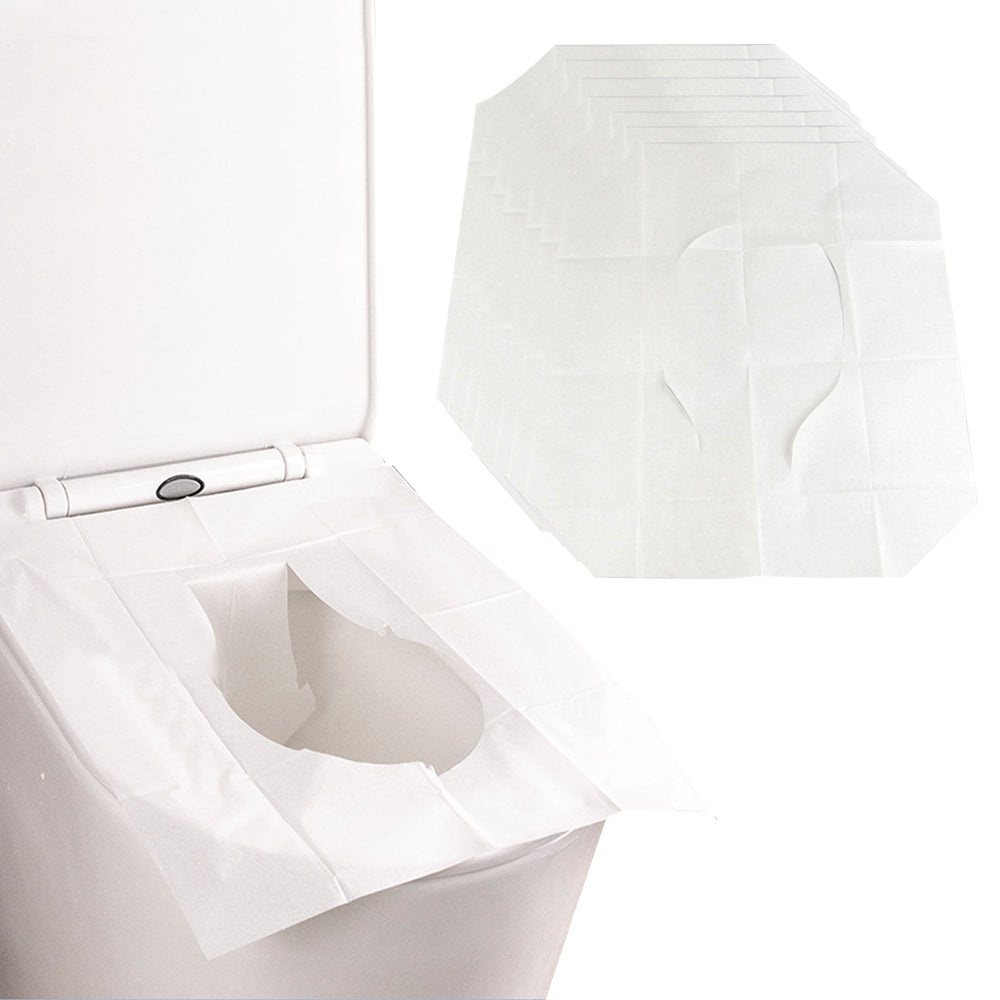 200Pcs Toilet Seat Cover Paper Biodegradable Disposable Sanitary Flushable