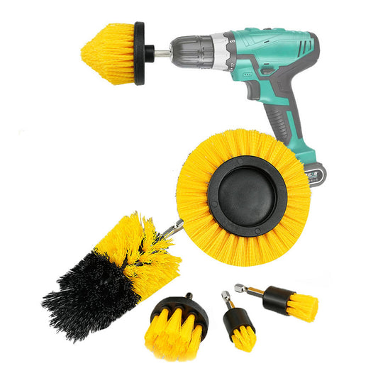 6Pcs Universal Drill Power Heavy Duty Brush Cleaning Set