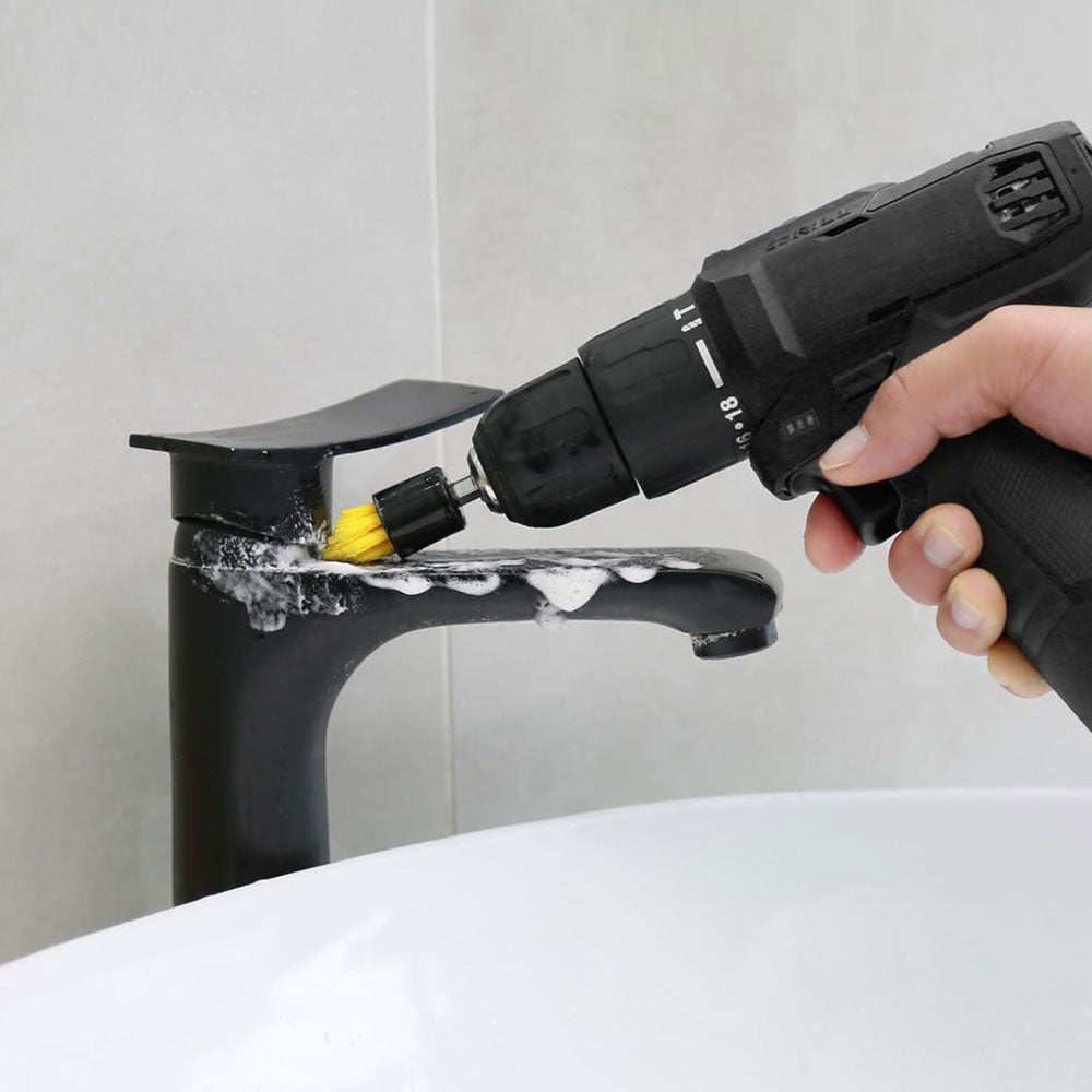 6Pcs Universal Drill Power Heavy Duty Brush Cleaning Set