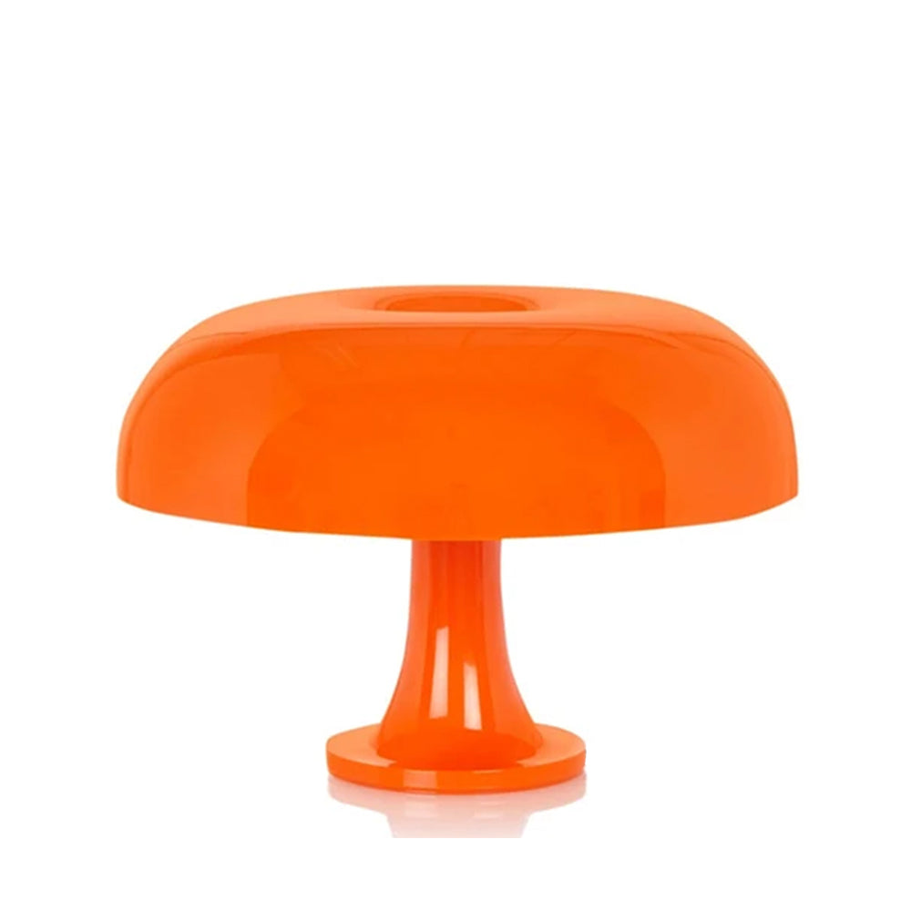 LED Dimmable Mushroom Table Lamp with 3 Lighting Modes for Bedroom Orange
