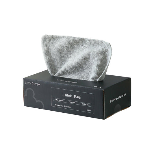 20Pcs Kitchen Rags Washable Microfiber Cleaning Cloth for Home in a Box