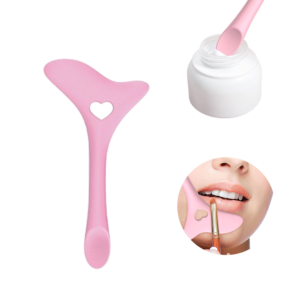 Silicone Eye Liner Aid Multipurpose Washable Eyeliner Makeup Card Pink