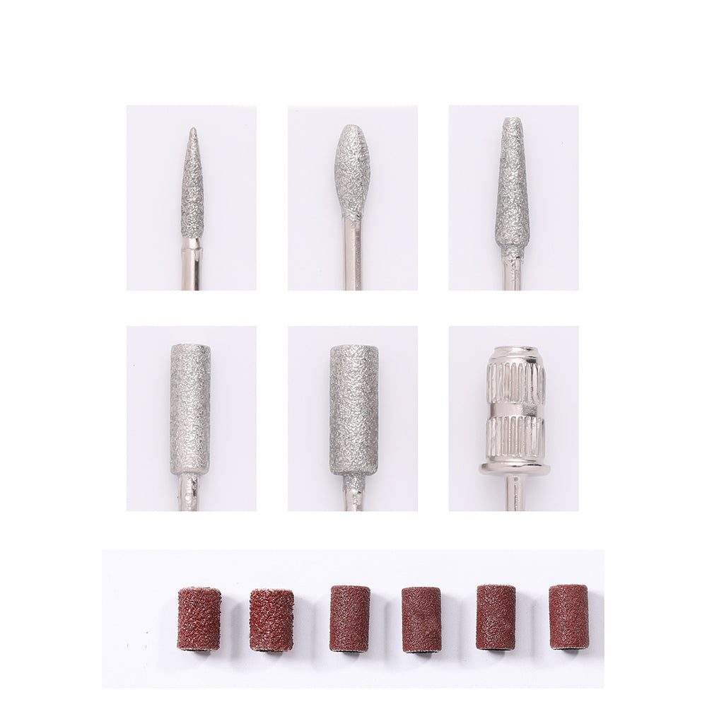 Portable Nail Drill Machine Kit USB Rechargeable Manicure Pedicure Tools