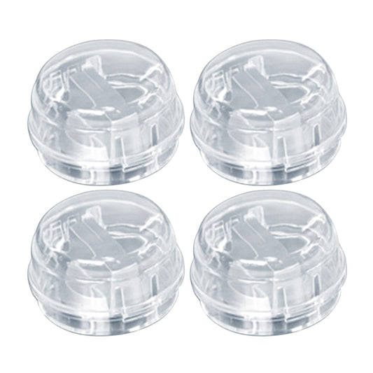 4Pcs Gas Stove Oven Knob Cover Padlock Protector