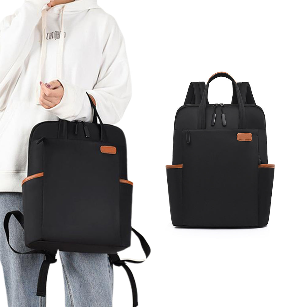 Women Laptop Backpack Rucksack Large Travel Bag School Bag Black