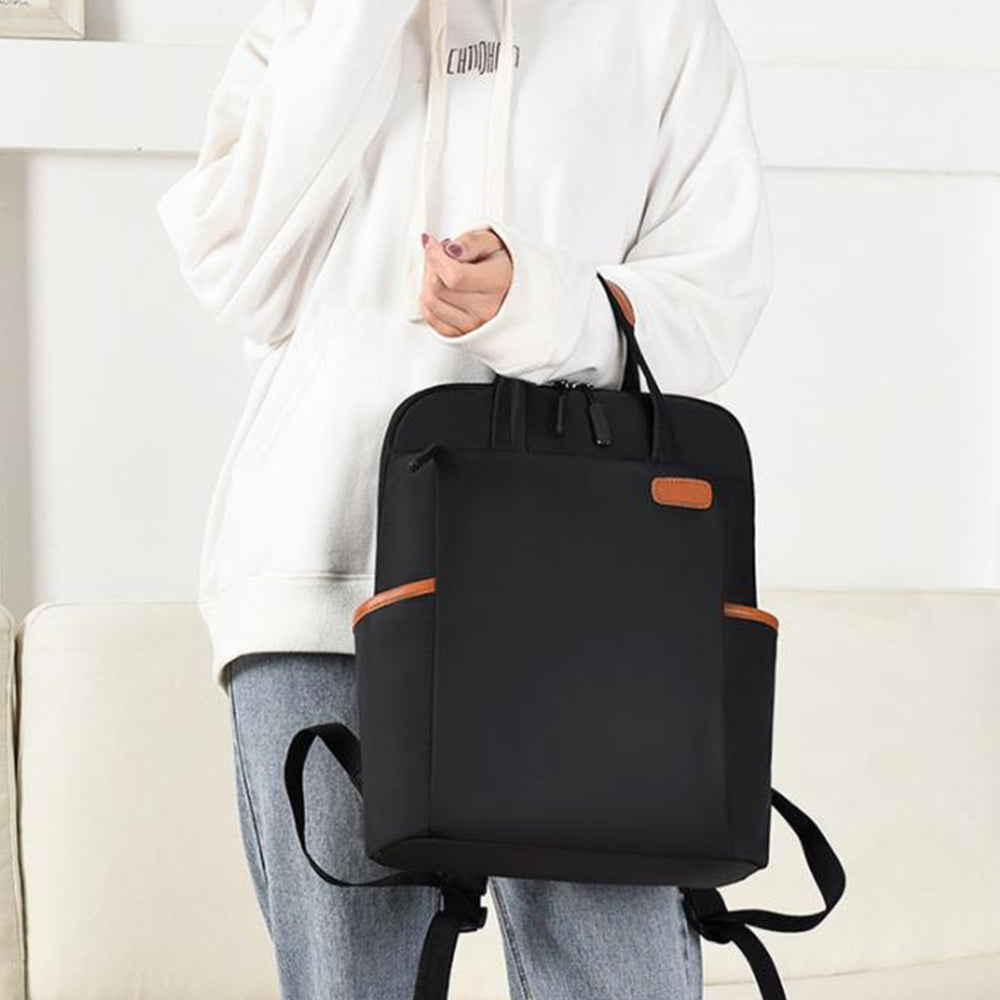 Women Laptop Backpack Rucksack Large Travel Bag School Bag Black