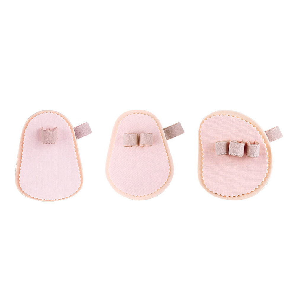 3Pcs Adjustable Toe Straightener Pad Splint Hammer Toe Corrector Valgus Hallux
