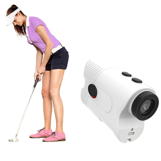 1200Yard Golf Rangefinder with Slope Compensation Flag Lock Vibration Magnetic