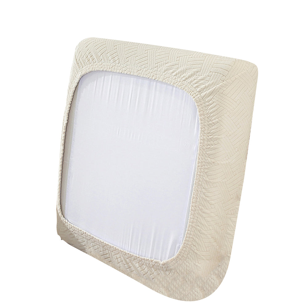 Sofa Cushion Cover Stretch Lounge Slipcover Protector Couch Cover Cream