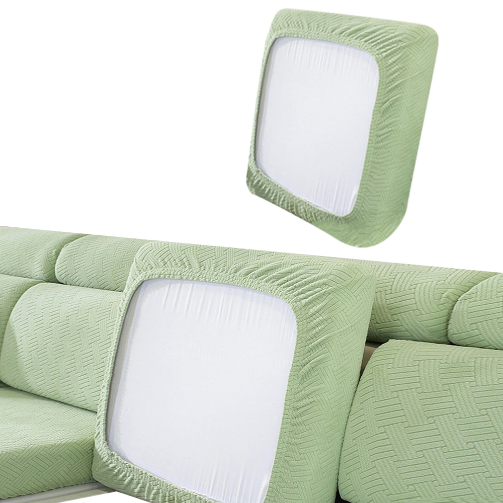 Sofa Cushion Cover Stretch Lounge Slipcover Protector Couch Cover Light Green