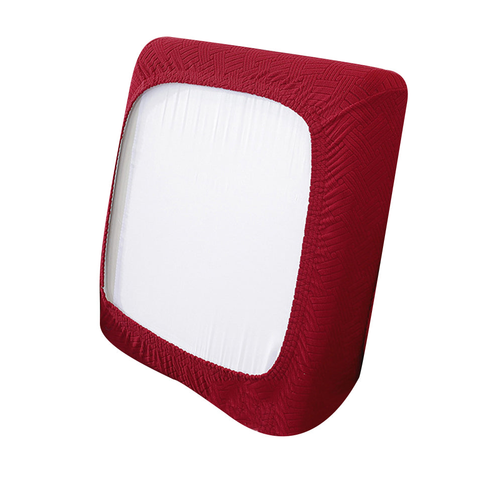Sofa Cushion Cover Stretch Lounge Slipcover Protector Couch Cover Wine Red