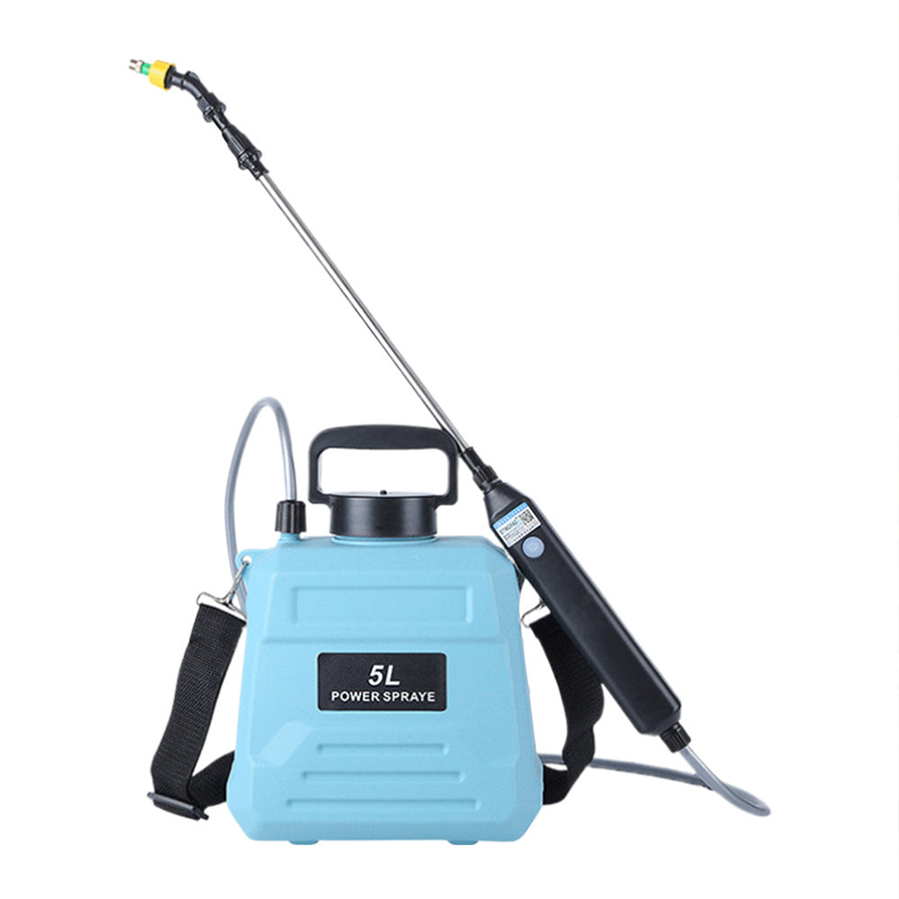 5L Electric Rechargeable Pesticide Weed Sprayer Backpack Fertiliser Sprayer Blue