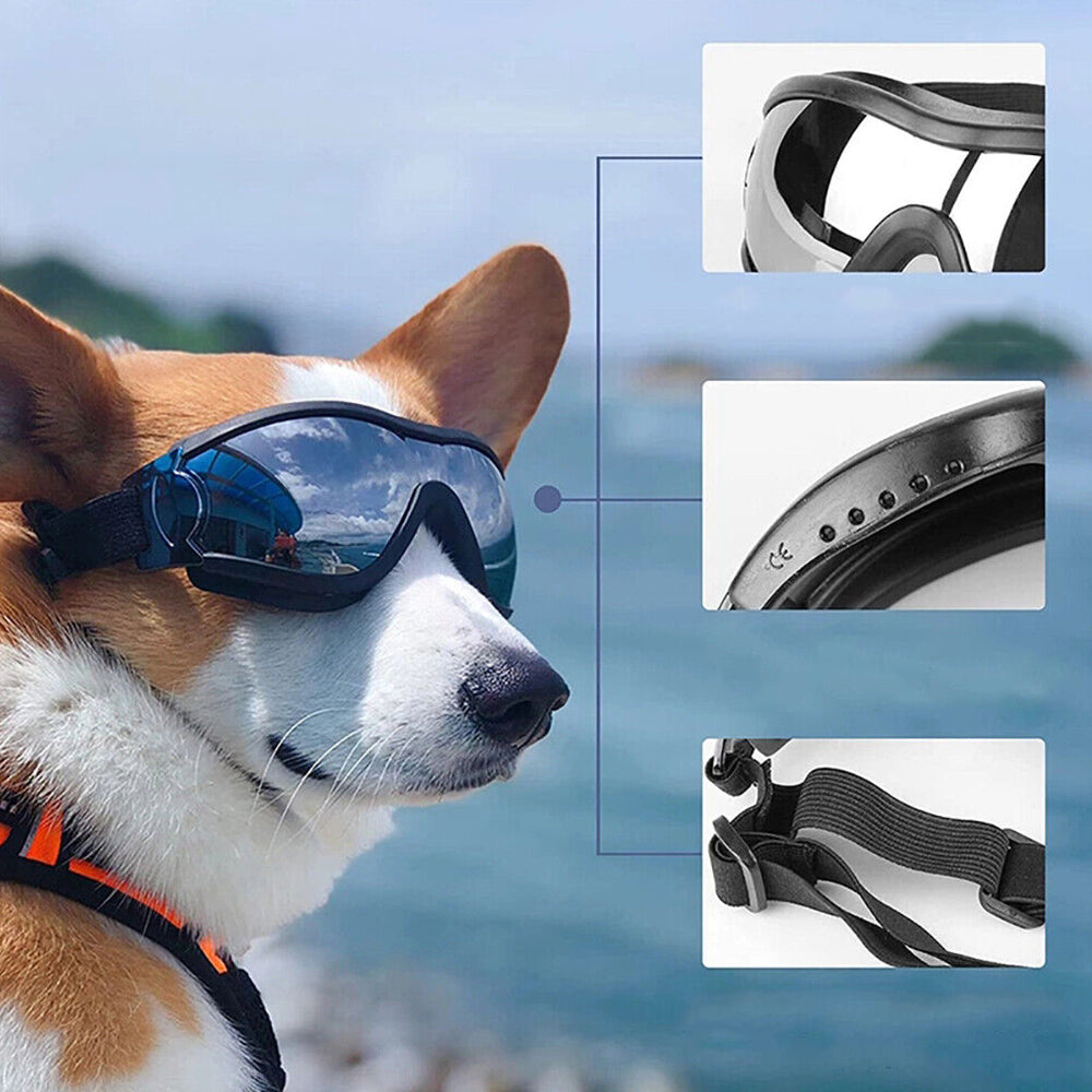 Fashion Pet Dog Goggles Sunglasses Sun Glasses Eye Wear Protection