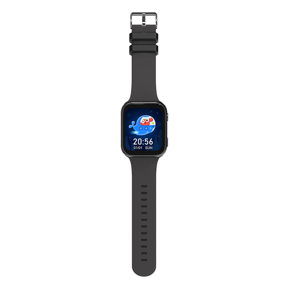4G WIFI Kids Smart Watch with HD Camera Activity Tracker Black