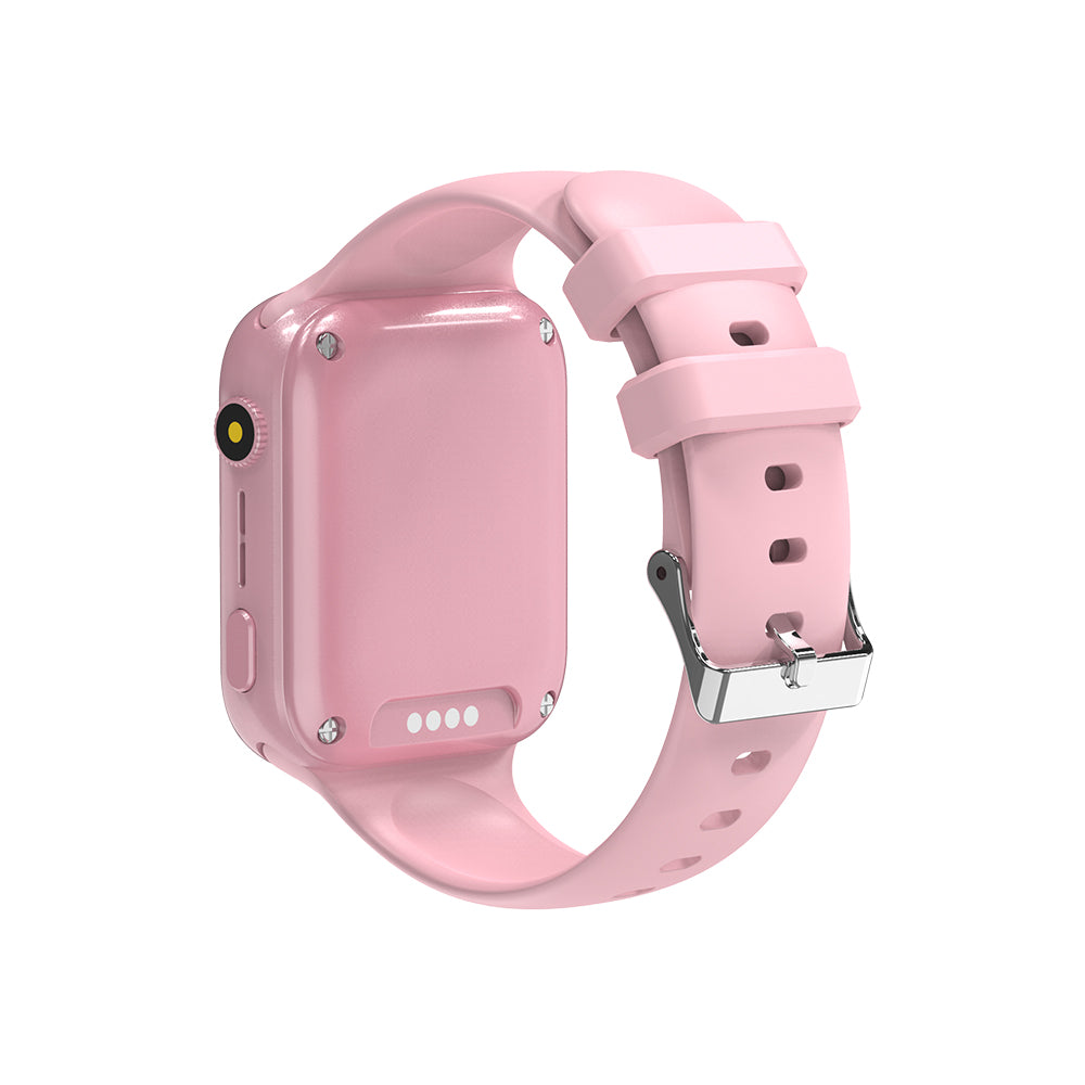 4G WIFI Kids Smart Watch with HD Camera Activity Tracker Pink