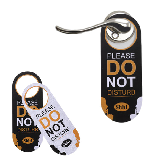 Door Hanger Tag Do Not Disturb Sign Door Knob Hanger Pendant Hanging Label ST1