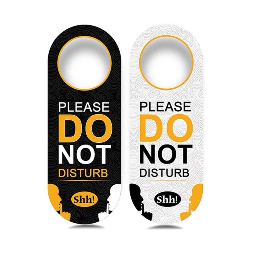 Door Hanger Tag Do Not Disturb Sign Door Knob Hanger Pendant Hanging Label ST1