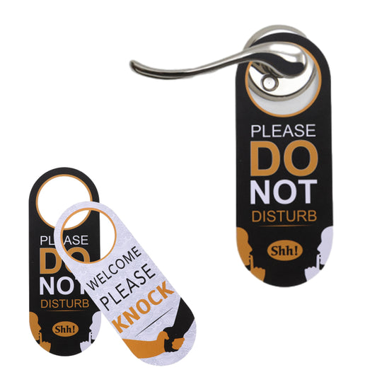 Door Hanger Tag Do Not Disturb Sign Door Knob Hanger Pendant Hanging Label ST2