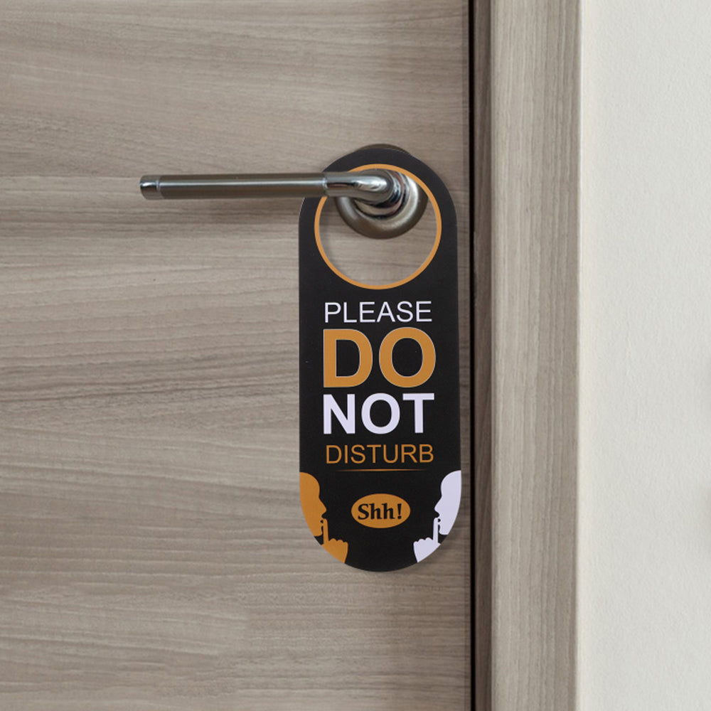 Door Hanger Tag Do Not Disturb Sign Door Knob Hanger Pendant Hanging Label ST2