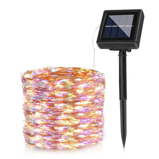 300LED Garden Outdoor Solar Powered Fairy Starry String Light Multicolor Light