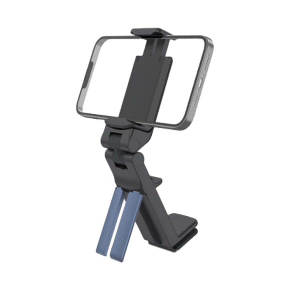 Portable Phone Holder Foldable Adjustable Travel Stand Desk Mount Clamp
