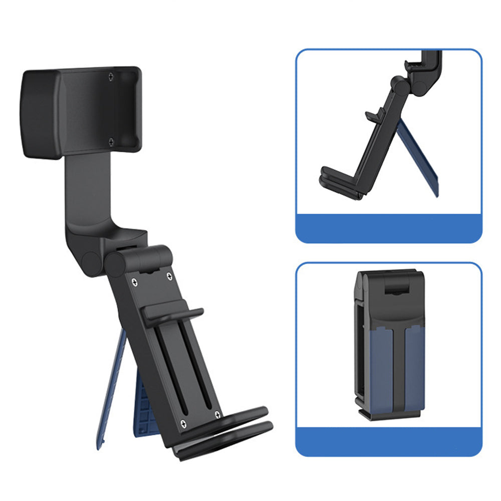 2Pcs Portable Phone Holder Foldable Adjustable Travel Stand Desk Mount Clamp