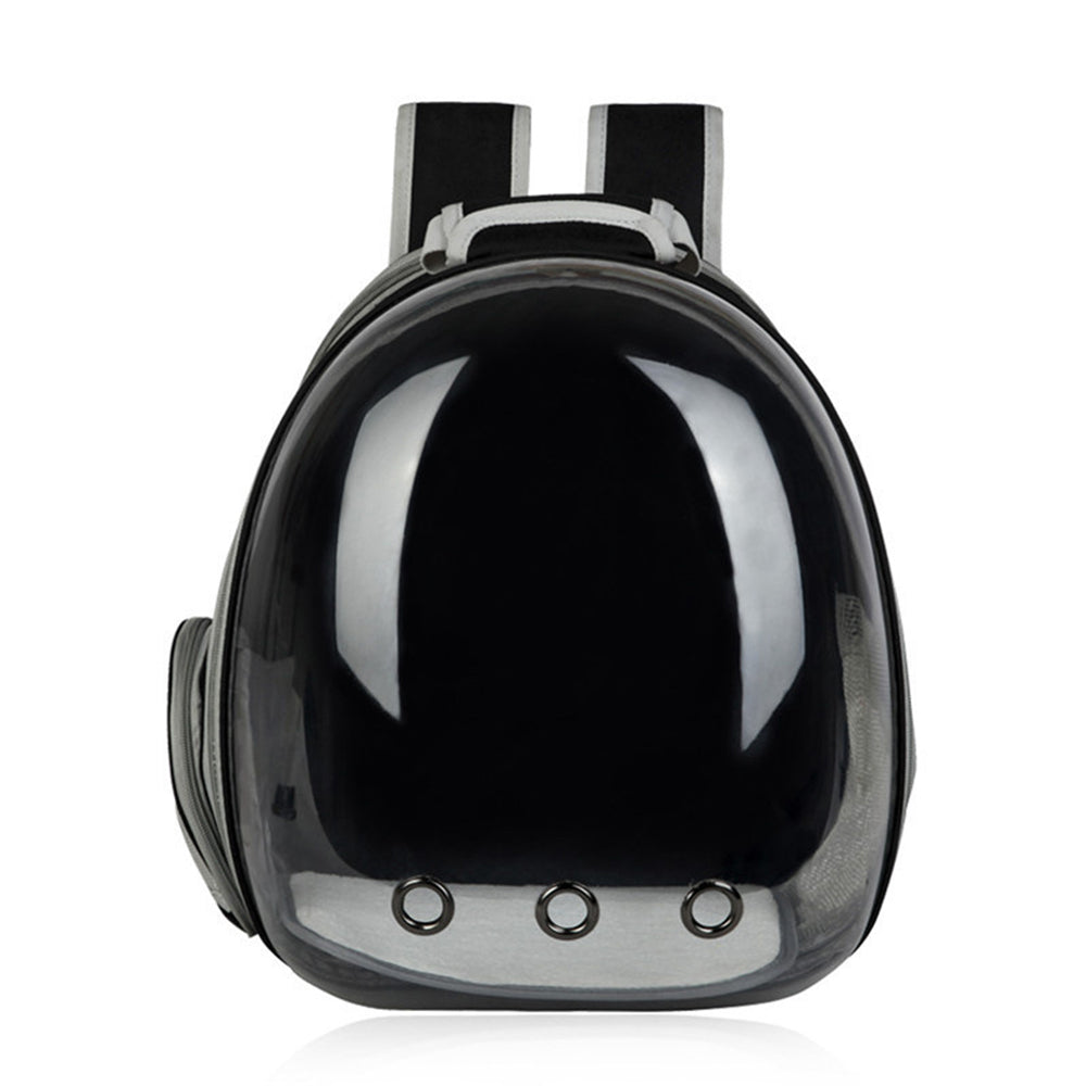 Pet Carrier Backpack Expandable Outdoor Large Capacity Pet Backpack Black