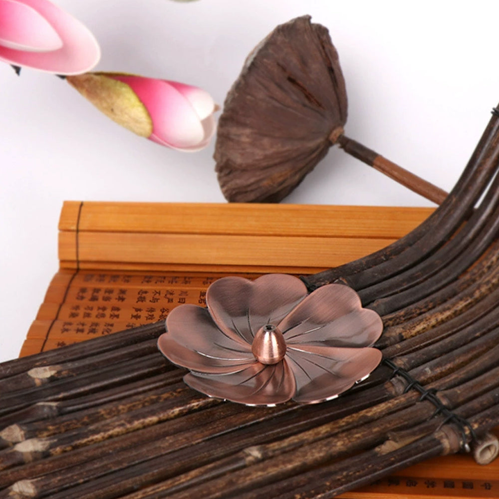 Incense Burners Stick Holder Cherry Blossoms Aromatherapy Incense Burner Plate