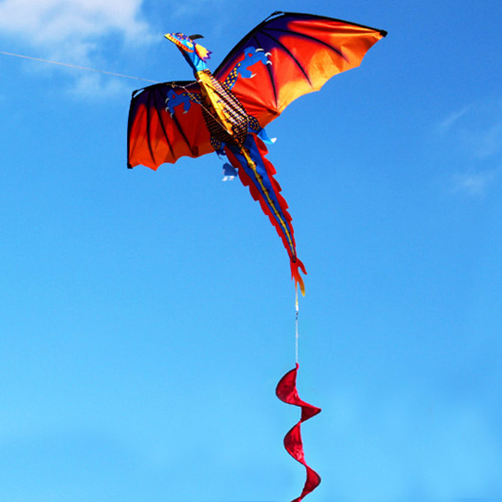 Classical Dragon Kite Stereoscopic Dragon Kites With Tail and Kite String