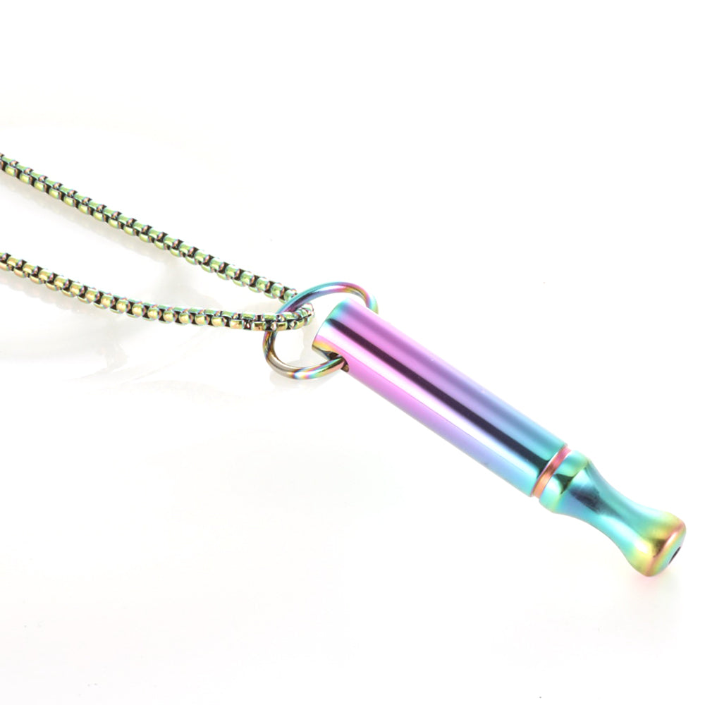 Anxiety Stress Relief Mindful Breathing Necklace Meditation Necklace