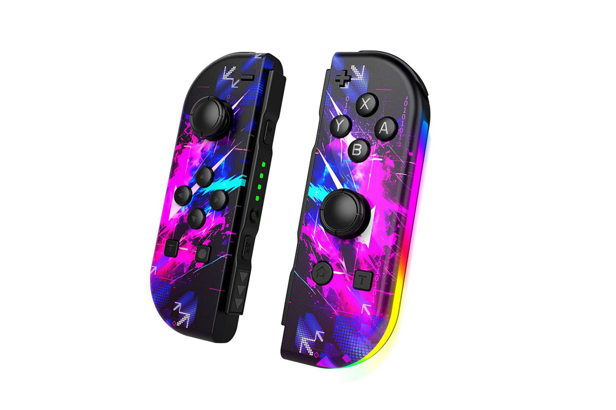 Pair of Replacement Wireless Controllers Compatible with Switch/OLED/Lite