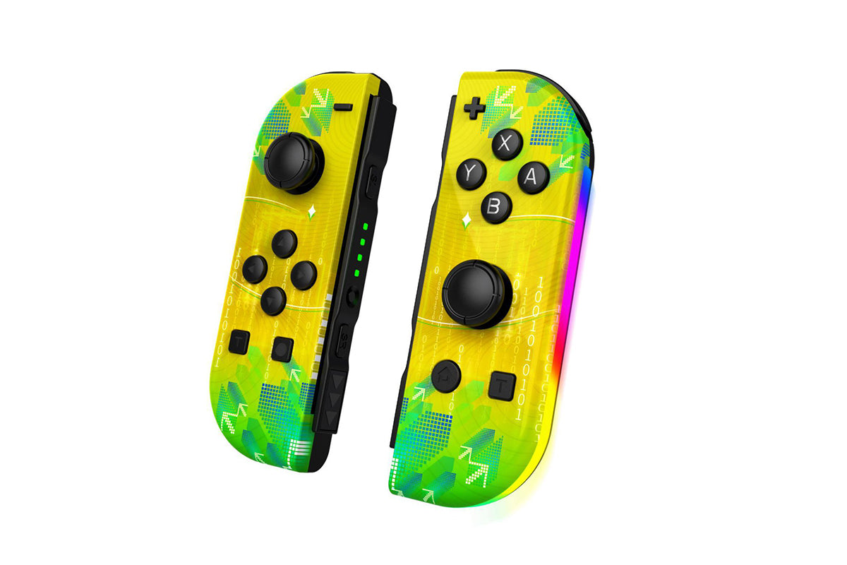 Pair of Replacement Wireless Controllers Compatible with Switch/OLED/Lite