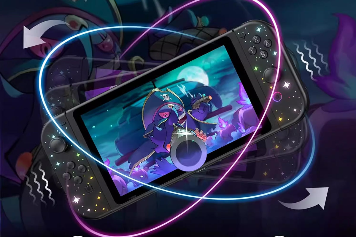 Pair of Replacement Wireless Controllers Compatible with Switch/OLED/Lite