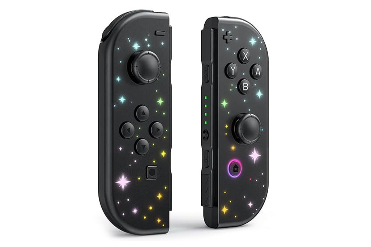 Pair of Replacement Wireless Controllers Compatible with Switch/OLED/Lite