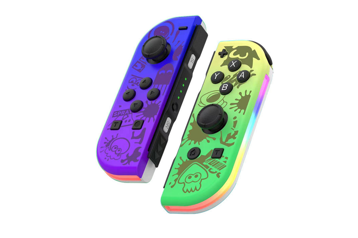 Pair of Replacement Wireless Controllers Compatible with Switch/OLED/Lite