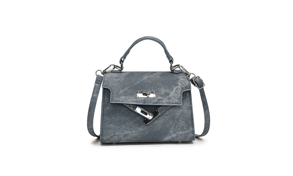 Mini Birkin-Inspired Crossbody Bag