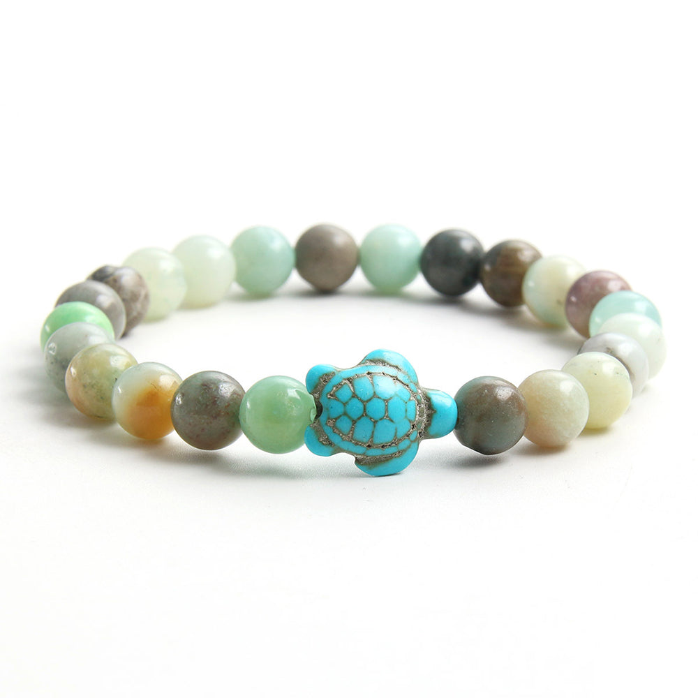 2Pcs Turquoise Turtle Bracelet Friendship Bracelets