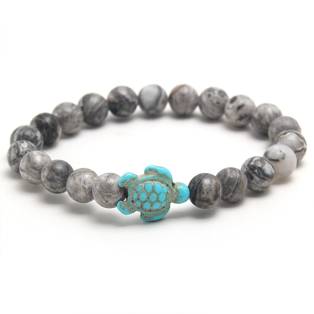 2Pcs Turquoise Turtle Bracelet Friendship Bracelets
