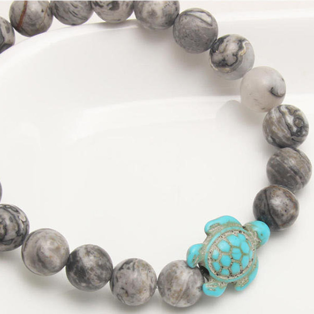 2Pcs Turquoise Turtle Bracelet Friendship Bracelets