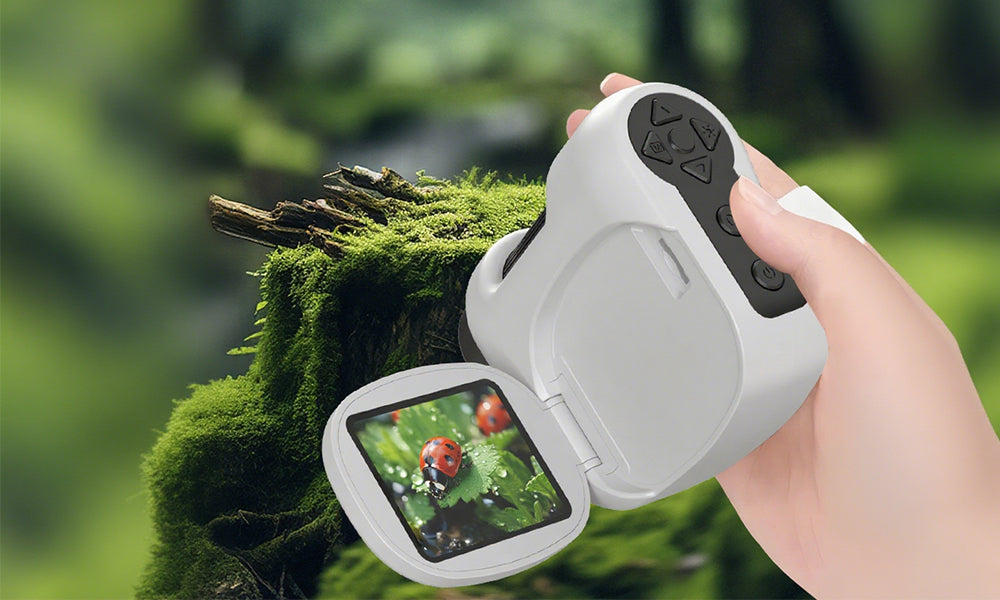 Portable Handheld DV Microscope Educational Science Kit